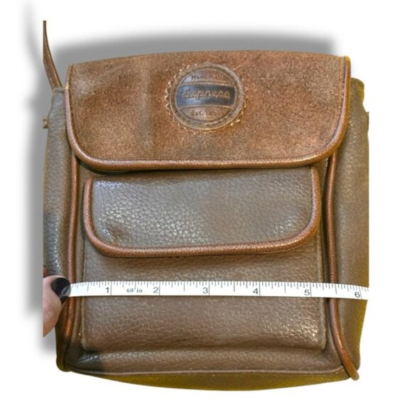 Vintage Women’s Express Full Grain Leather Mini Crossbody - Picture 6 of 11